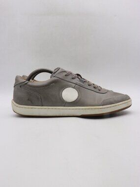 Piloti Avenue Racing Silver Driving Men's Size 10 Lace Up Shoes Athletic Sneaker